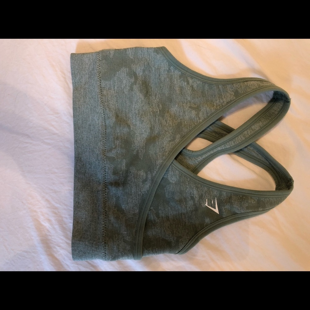 Gymshark Camo Seamless Sports Bra